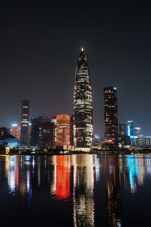 深圳湾夜色