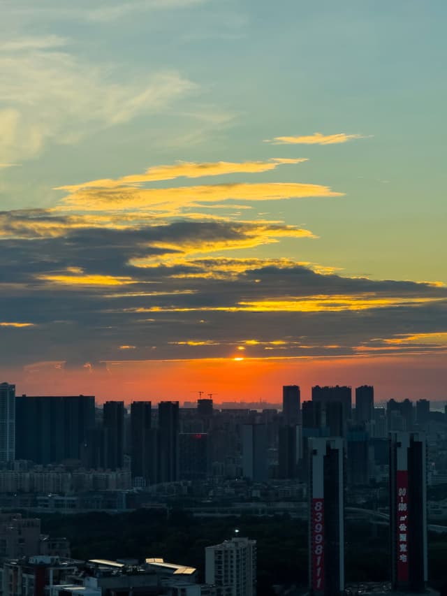 晚霞