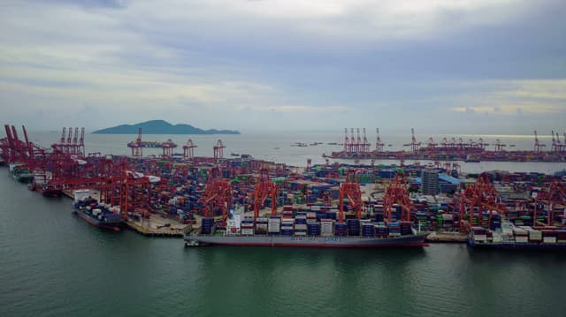 蛇口港