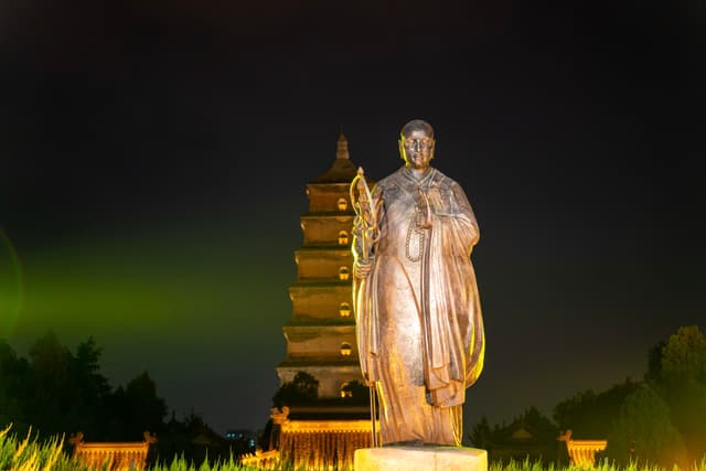 玄奘与大雁塔
