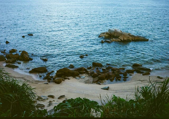 坪洲岛海滩